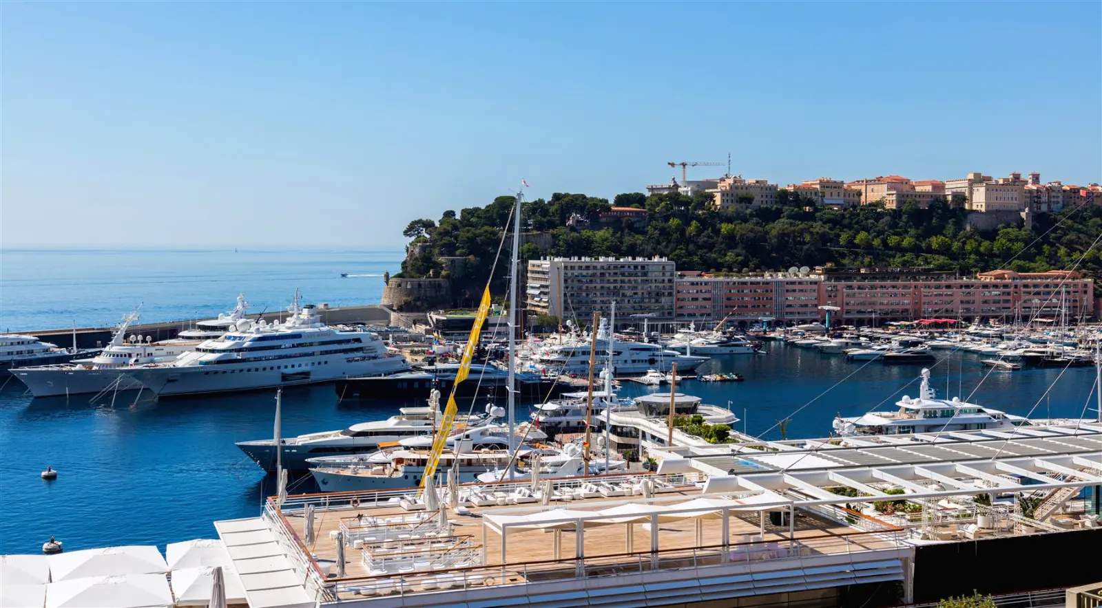 Port Hercule in Monaco