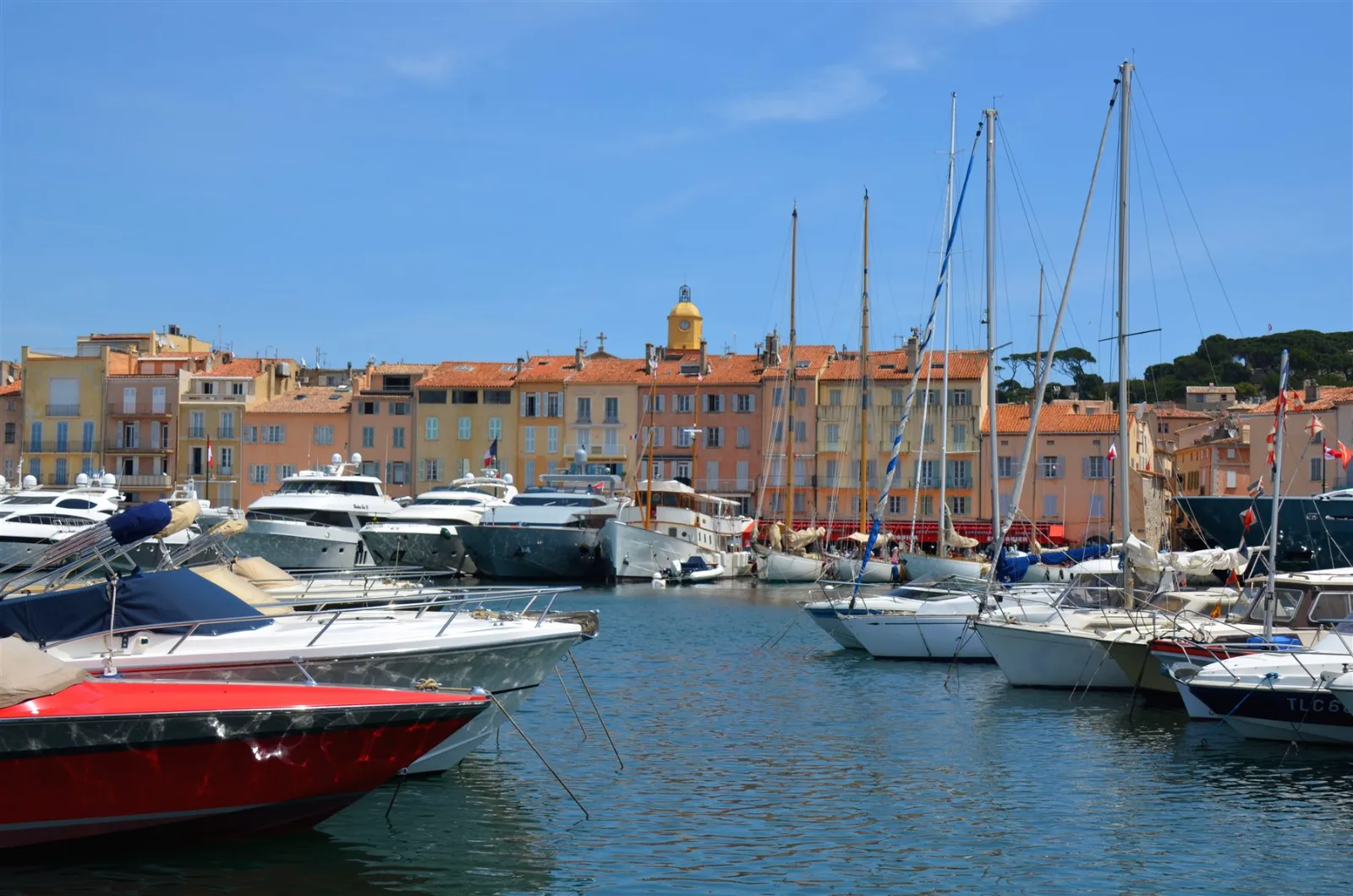 The harbour of Saint-Tropez