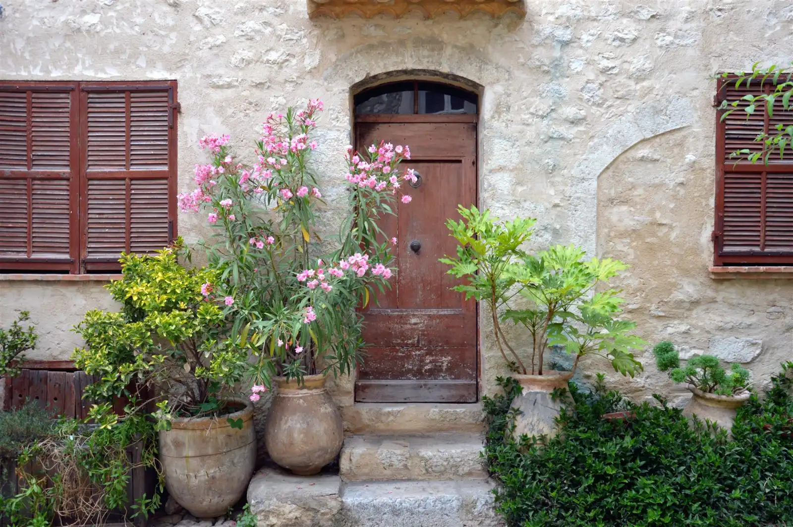 Ruelle fleurie de Saint-Paul-de-Vence